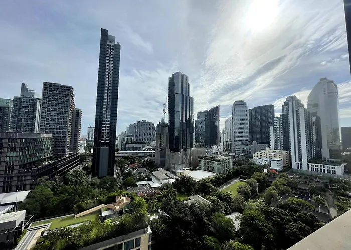 度假居 Modern In Khlong Toei Balcony, Gym, Fast Wifi